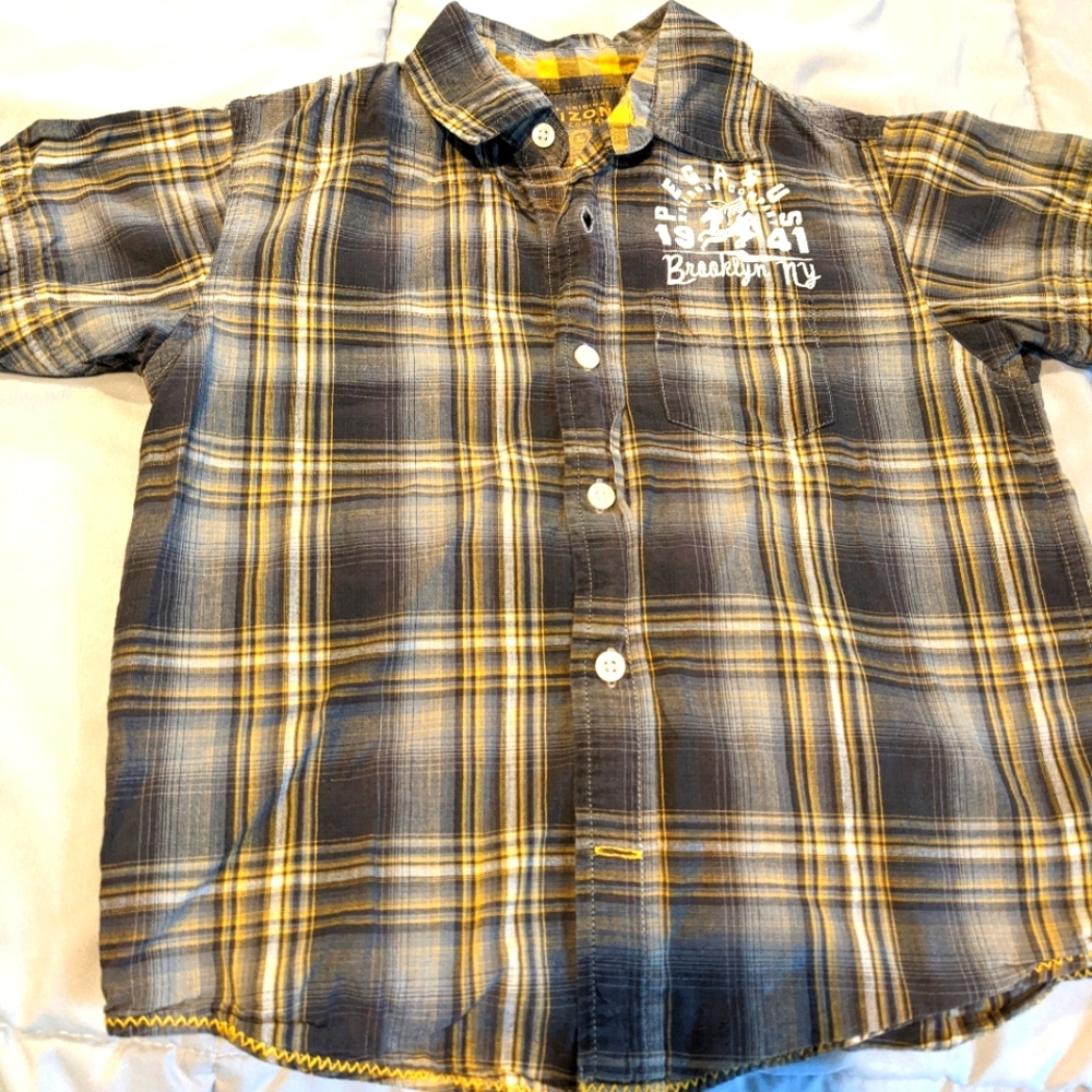 Boys button down shirt